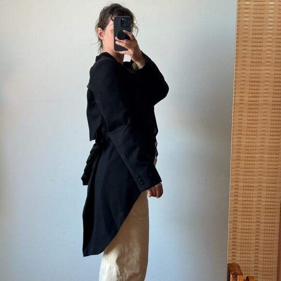 NWT COMME DES GARCONS Couture Cut-Out Deconstructed Blazer - Picture 2 of 14